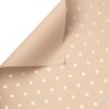 Small dotted foil sheet 58cm x 58cm, 20pcs - Nature