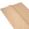 Small dotted foil sheet 58cm x 58cm, 20pcs - Nature