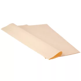 Wrapping decorative foil sheet 58cm x 58cm, 20pcs - Ecru