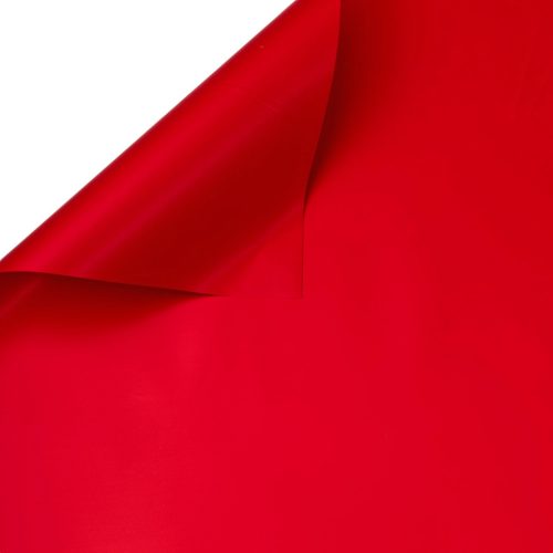 Wrapping decor foil sheet 58cm x 58cm, 20pcs - Red