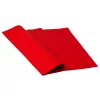 Wrapping decorative foil sheet 58cm x 58cm, 20pcs - Red