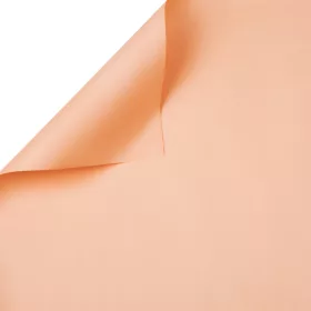 Wrapping decorative foil sheet 58cm x 58cm, 20pcs - Peach