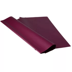 Wrapping decorative foil sheet 58cm x 58cm, 20pcs - Burgundy