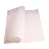 Foil Sheet with Silver Shine 57 x 57cm, 15pcs. - White
