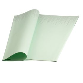   Foil Sheet with Silver Shine 57 x 57cm, 15pcs. - Pastel Green