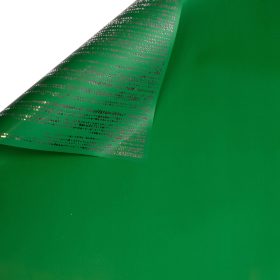 Foil Sheet with Silver Shine 57 x 57cm, 15pcs. - Dark Green