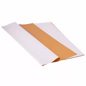 White / Gold foil sheet 58cm x 58cm, 20pcs