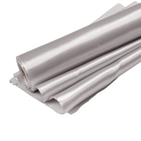 Szatén tekercs 23cm x 10m - Világos ezüst