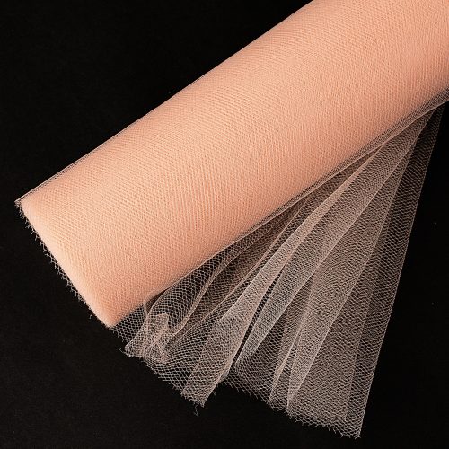 Soft tulle roll 30cm x 20m - Peach