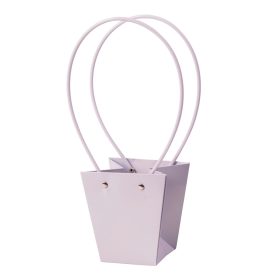   10db. Virág táska 12(h) x 8(sz) x 12.5(m) cm - Világos levendula