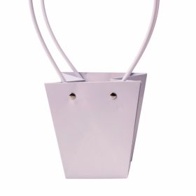   10db. Virág táska 12(h) x 8(sz) x 12.5(m) cm - Világos levendula