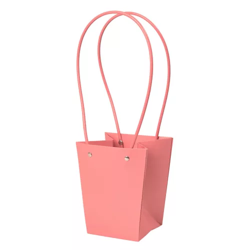 10 pcs. Flower Bag 13(h) x 9.5(w) x 15.5(d) cm - Mauve