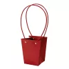 10 pcs. Flower Bag 13(h) x 9.5(w) x 15.5(d) cm - Burgundy