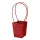 10 pcs. Flower Bag 13(h) x 9.5(w) x 15.5(d) cm - Burgundy
