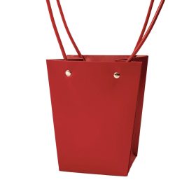 10db. Virág táska 13(h) x 9.5(sz) x 15.5(m) cm - Bordó