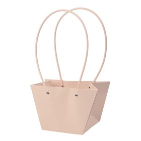   10db. Virág táska 20(h) x 12(sz) x 12(m) cm - Sötét púder 