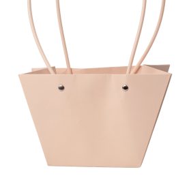   10db. Virág táska 20(h) x 12(sz) x 12(m) cm - Sötét púder 