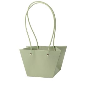   10db. Virág táska 20(h) x 12(sz) x 12(m) cm - Vintage zöld