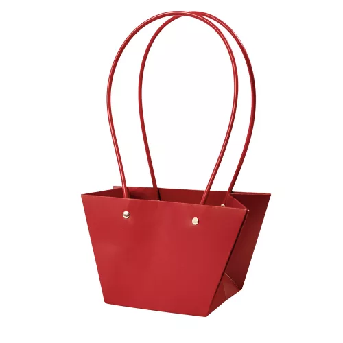 10db. Virág táska 20(h) x 12(sz) x 12(m) cm - Bordó