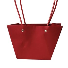 10db. Virág táska 20(h) x 12(sz) x 12(m) cm - Bordó