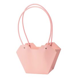   10db. Virág táska 23.5(h) x 12.5(sz) x 3.5(m) cm - Púder bézs