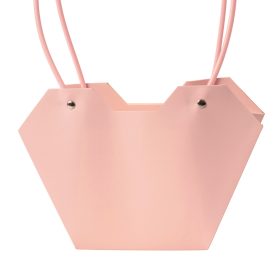   10db. Virág táska 23.5(h) x 12.5(sz) x 3.5(m) cm - Púder bézs