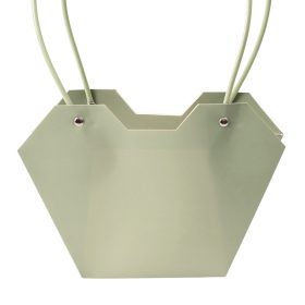   10db. Virág táska 23.5(h) x 12.5(sz) x 3.5(m) cm - Vintage zöld