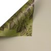 Vintage Floral Pattern Foil Sheet 57 x 57cm, 20pcs. - Olive Green