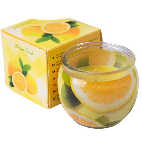 "Lemon" fragrance candle