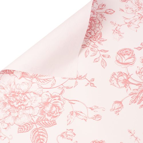 Victorian Sketch Foil Sheet 57 x 57cm, 20pcs. - Antique Pink