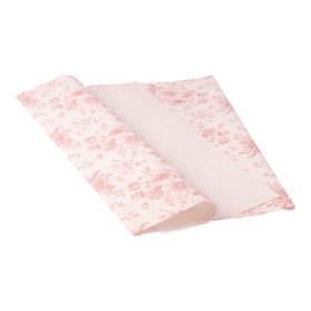 Victorian Sketch Foil Sheet 57 x 57cm, 20pcs. - Antique Pink