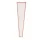Rose gold keretes virágtasak 12.5cm x 4cm x 45cm, 50db - Fehér