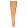 Rose gold keretes virágtasak 12.5cm x 4cm x 45cm, 50db - Krém