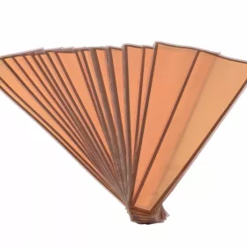   Rose gold keretes virágtasak 12.5cm x 4cm x 45cm, 50db - Krém