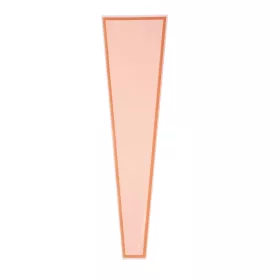  Rose gold keretes virágtasak 12.5cm x 4cm x 45cm, 50db - Rózsaszín
