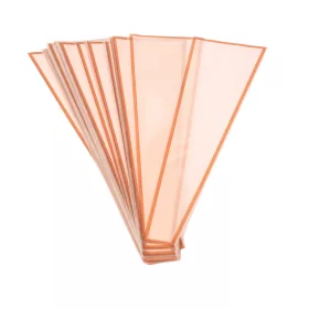   Rose gold keretes virágtasak 12.5cm x 4cm x 45cm, 50db - Rózsaszín