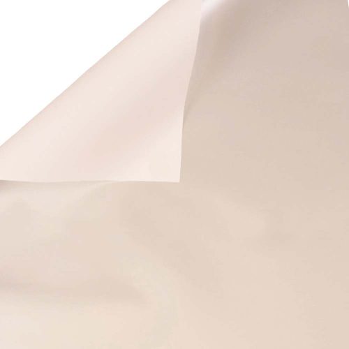 Foil sheet 58 x 58cm, 20pcs - White / Metallic White