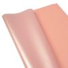 Foil sheet 58 x 58cm, 20pcs - Powder Pink  / Metallic White