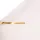 Gold Edged Matte Foil Sheet 57 x 57cm, 20pcs. - White