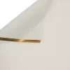 Gold Edged Matte Foil Sheet 57 x 57cm, 20pcs. - Pastel Green
