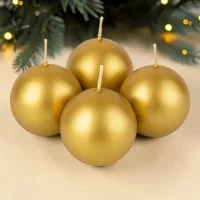 Gömb adventi gyertyák