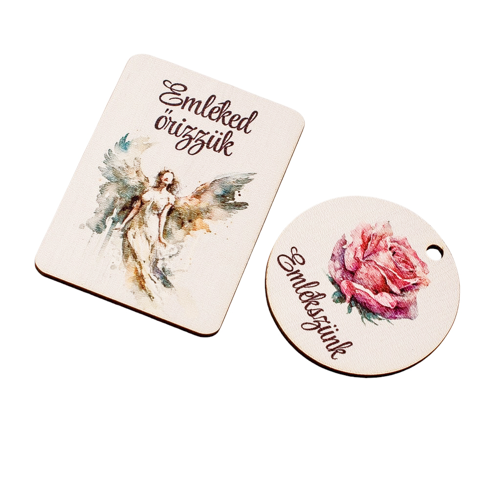 Mindenszenteki fa feliratok és dekor táblák