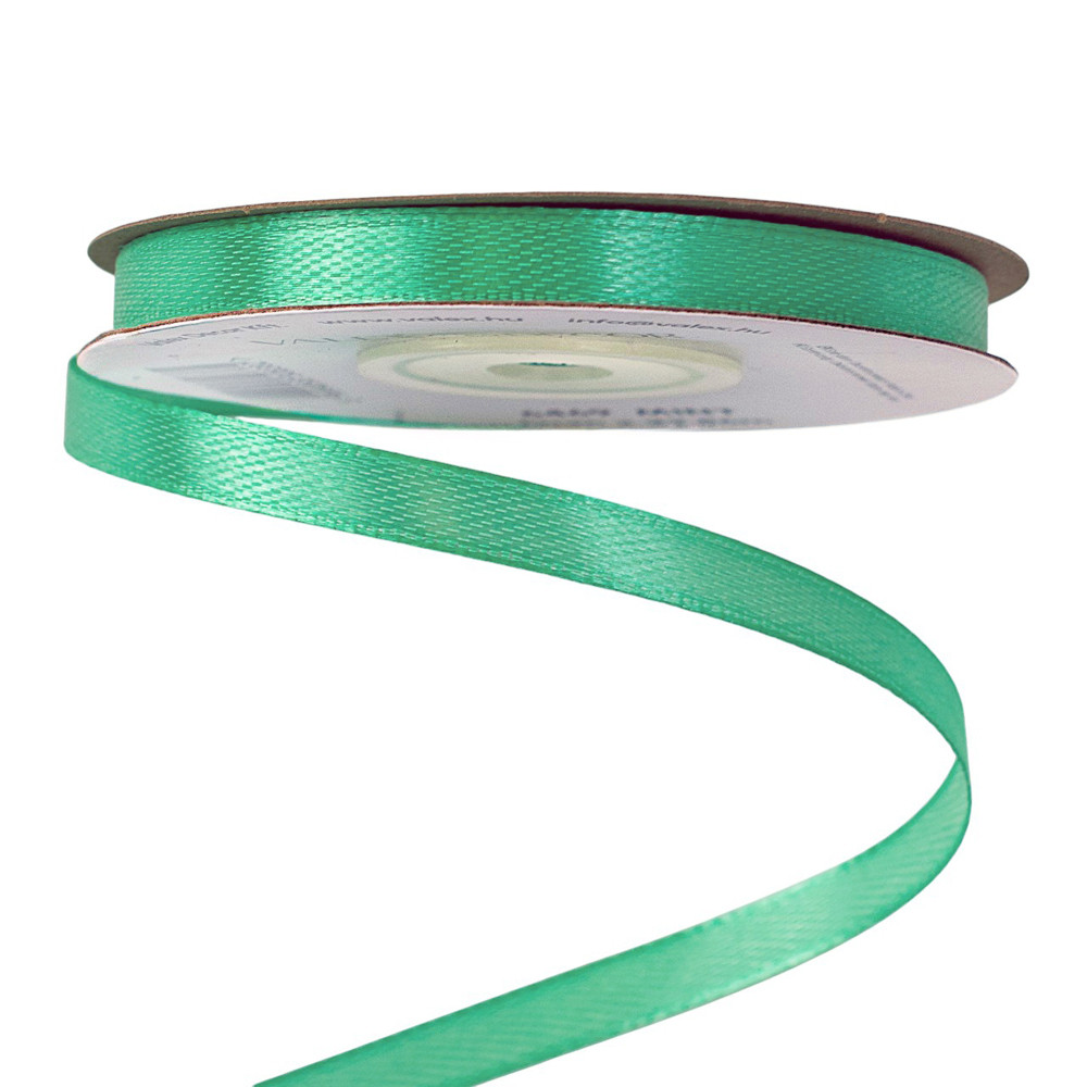 Szatén szalag 6mm x 22.86m - Menta