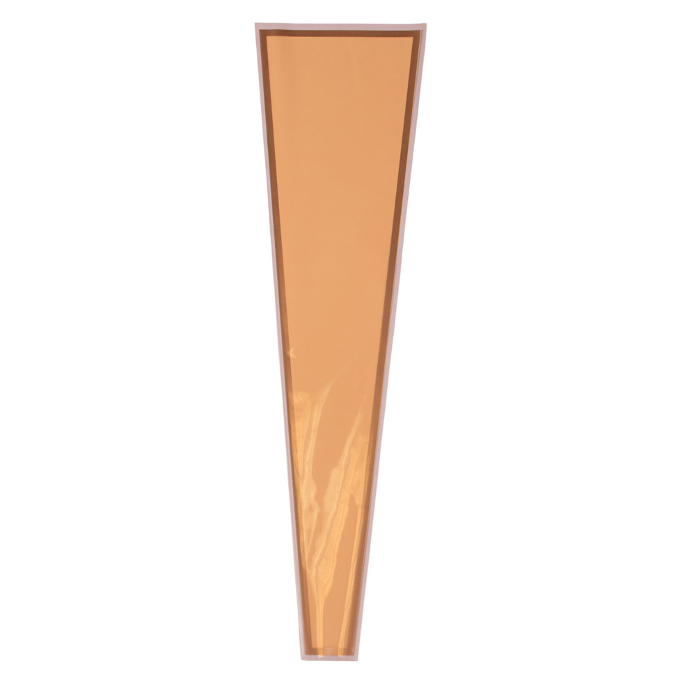Rose gold keretes virágtasak 12.5cm x 4cm x 45cm, 50db - Krém